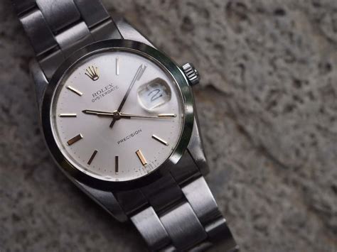 rolex oysterdate history